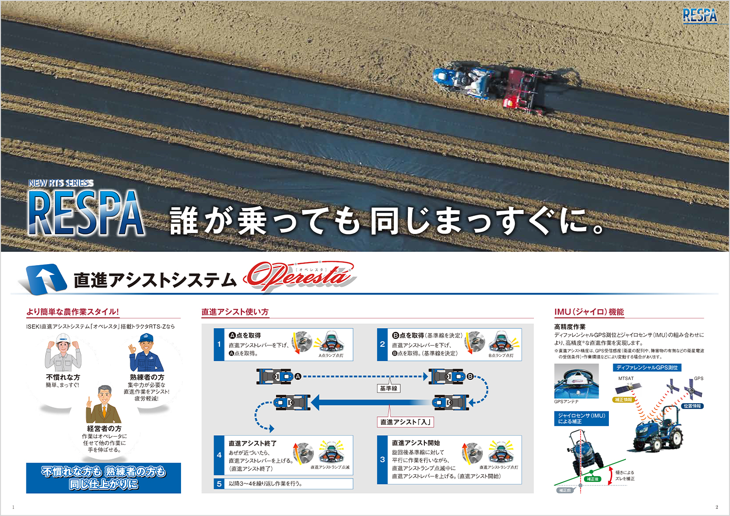 RTS-Zシリーズのカタログ